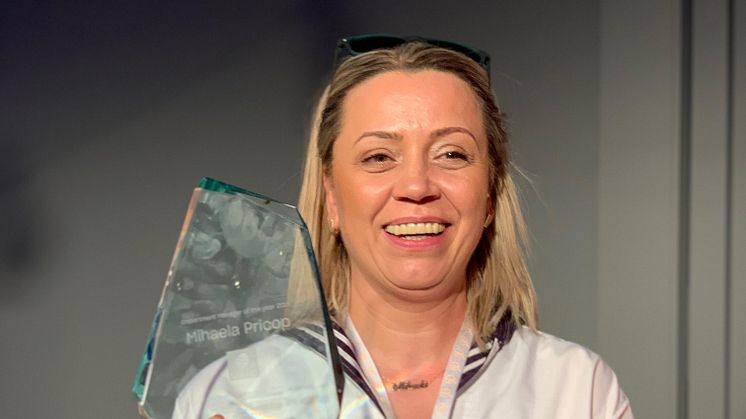 Mihaela Pricop är Comfort Hotels Department Manager of the Year 2019