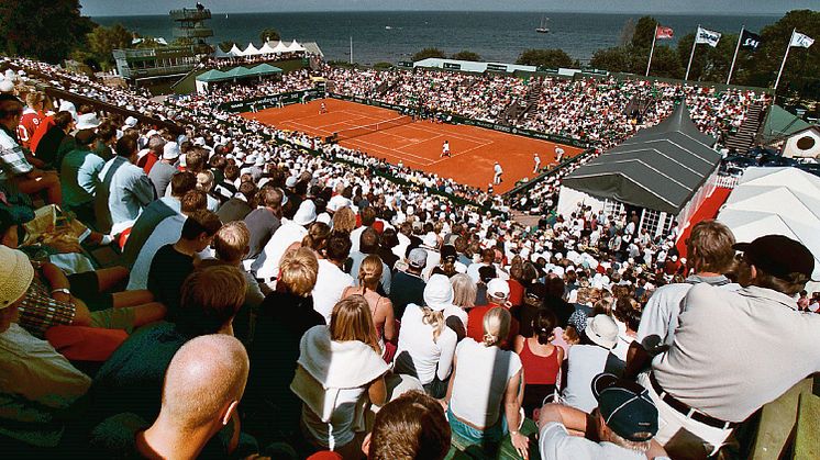 Zoégas med under tennisveckan i Båstad