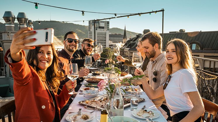 Tisch-Konzept für „Rendez-vous“ beim Hotel Helvetia in Zürich © Schweiz Tourismus / Andre Meier 