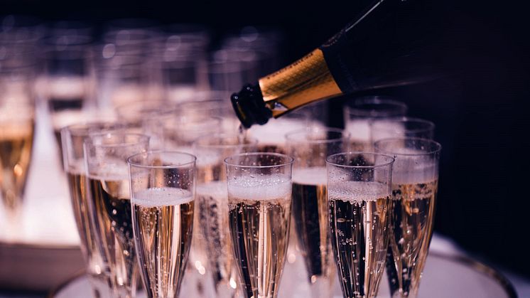 Champagneprovning på Vara Konserthus den 29 oktober