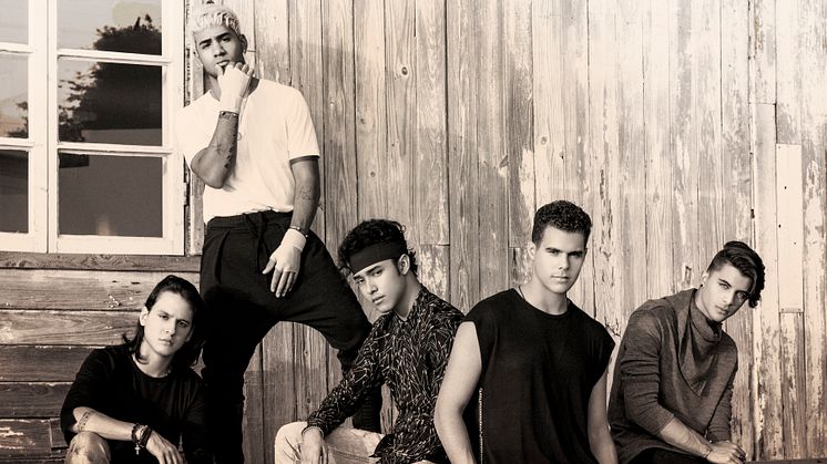 ​Världens största latin boyband CNCO släpper album och kommer till Sverige 18 april
