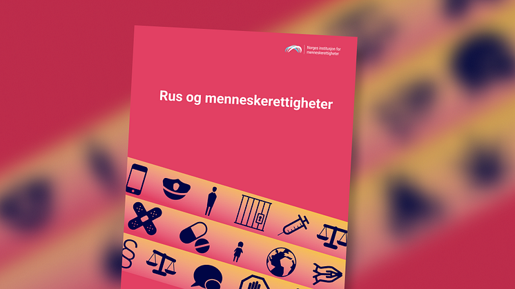 Forsiden på rapporten «Rus og menneskerettigheter» fra NIM 