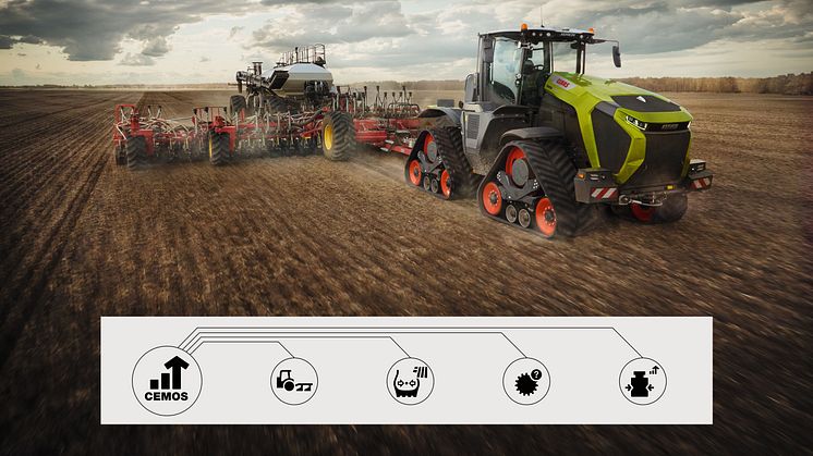 CEMOS is now available for the XERION 12 Series as well as the XERION 5000, 4500 and 4200 and can be retrofitted to existing machines fitted with the CEBIS touchscreen.