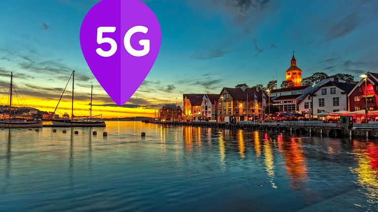 – Vi bygger 5G for fullt over hele landet, og er veldig stolte over å nå kunne åpne vårt 5G-nett i Stavanger, Sola og Sandnes, sier administrerende direktør i Telia Norge, Stein-Erik Vellan