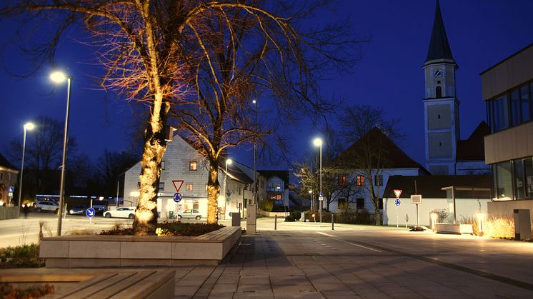 Straßenbeleuchtung Ergolding