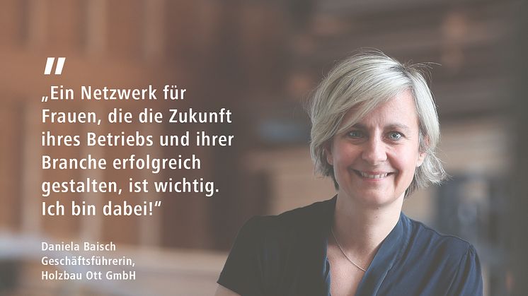 FrauenZimmer Botschafterin Daniela Baisch (print)