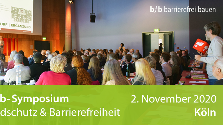 1. bfb-Symposium Brandschutz & Barrierefreiheit verschoben