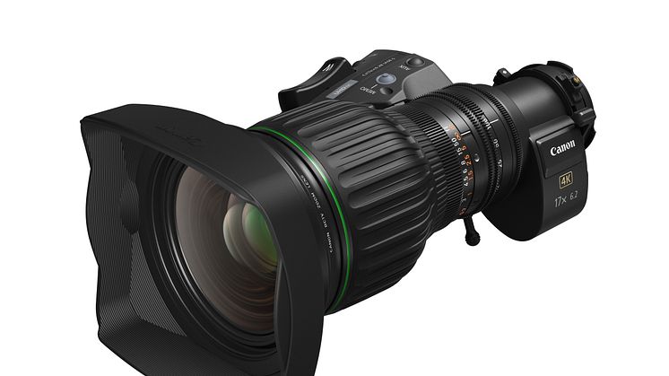 Canon announces the CJ17ex6.2B – a 4K-capable BCTV lens with wide focal length range