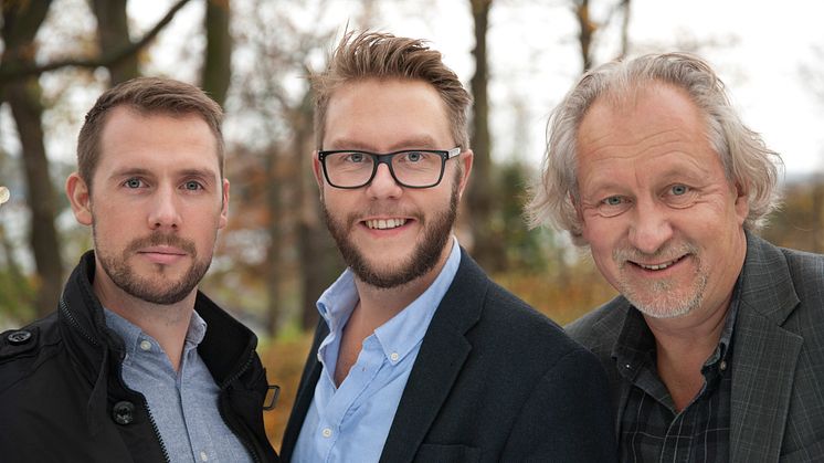Anders Härén, Carl-Johan Bergman och Hans Lindeberg, MittMedia - Nominerade till Årets Förnyare 2014