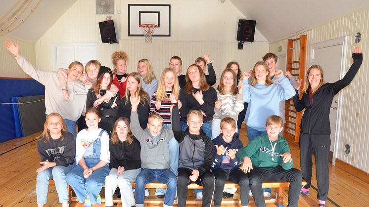 Klass 7-8 Stavby skola, vinnare i Vasaloppets skolutmaning 2022.