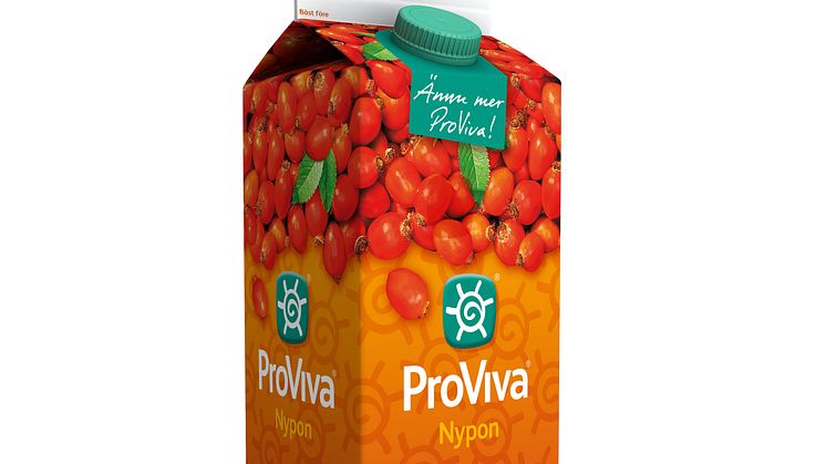 Mer vintermys med ProViva Nypon - Nu i ännu större förpackning!