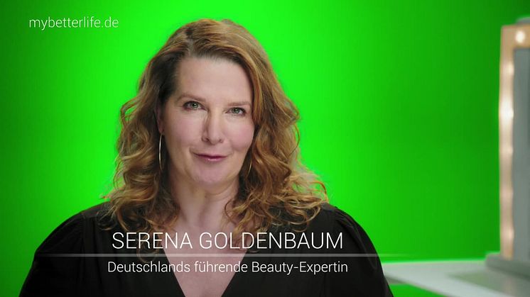 TV-Spot mit Serena Goldenbaum, Expertin für Aussehen