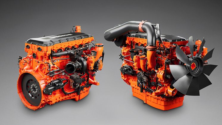 13-litersmotoren har et effektområde fra 368 kW til 450 kW og leverer opptil 11 prosent mer kraft og 21 prosent mer/høyere dreiemoment enn dagens generasjon. 11-litersmotoren har et effektområde fra 202 kW til 368 kW.