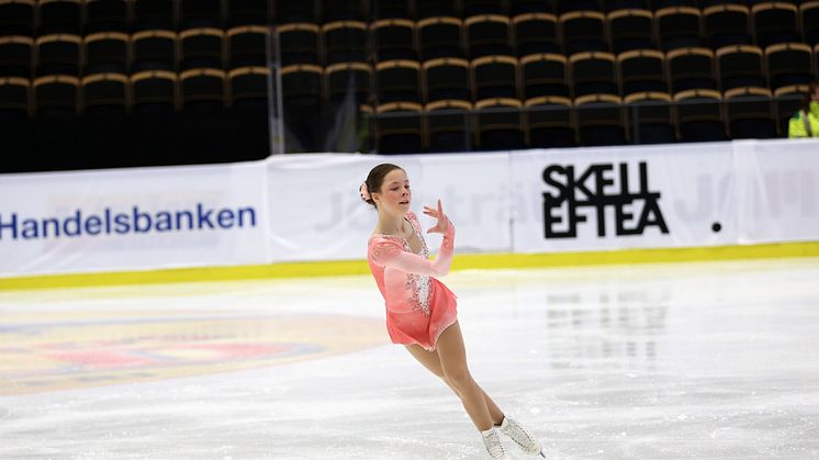 Junioråkaren Selma Ihr är en av alla tävlande i Elitserien.