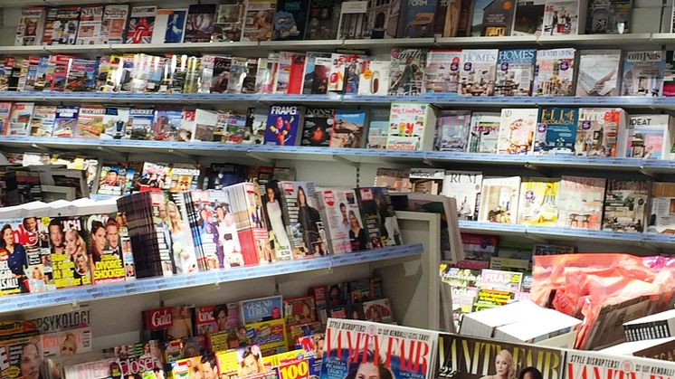 Pressbyrån öppnar ny specialistbutik med fokus på tidningar