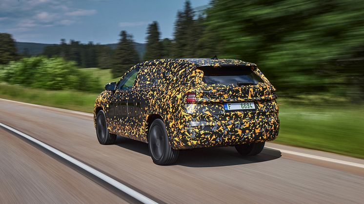 Ny Škoda Kodiaq i camouflage