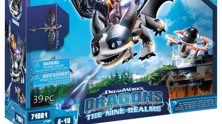 Dragons The Nine Realms - Thunder & Tom (71081) von PLAYMOBIL