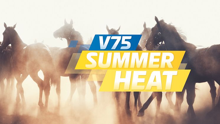 Succén V75 Summer Heat bjuder på multijackpot – 50 miljoner i potten
