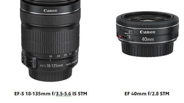 Canon lanserar kompakta, flexibla och kraftfulla objektiv – EF-S 18-135mm f/3.5-5.6 IS STM och EF 40mm f/2.8 STM