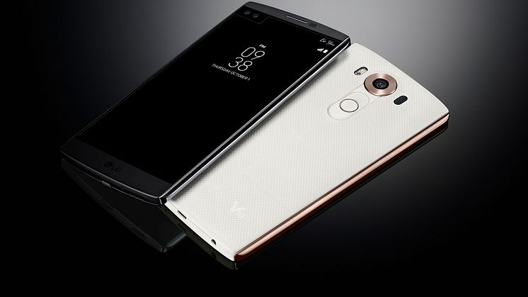 DEN 20 JANUARI KOMMER LG:S SMARTPHONE V10  TILL SVERIGE