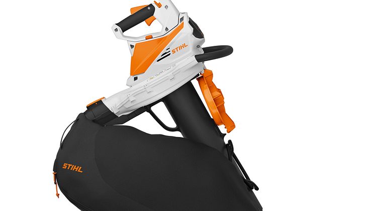 STIHL SHA 56 lehti-imuri keruusäkillä