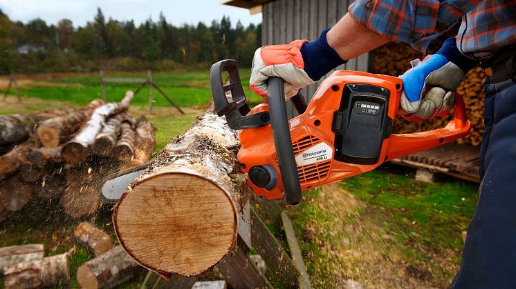 Hög prestanda på batteridrivna maskiner från Husqvarna