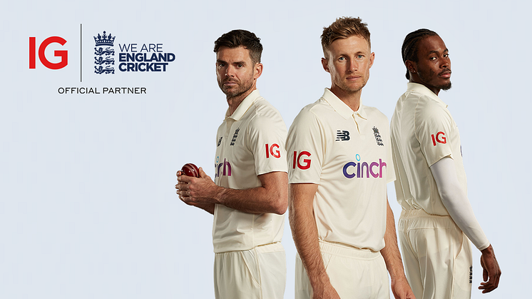 ​IG partners with England Cricket in pursuing new levels of performance and success