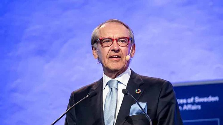 Jan Eliasson föreläser om Hot och hopp i dagens värld