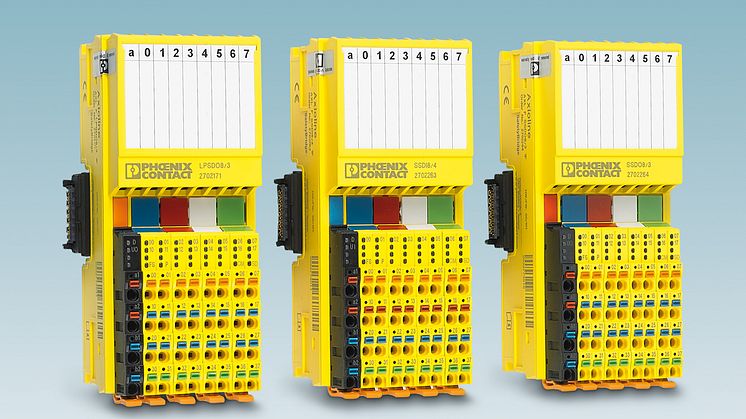 I/O systemet Axioline F har nu også SafetyBridge teknologi