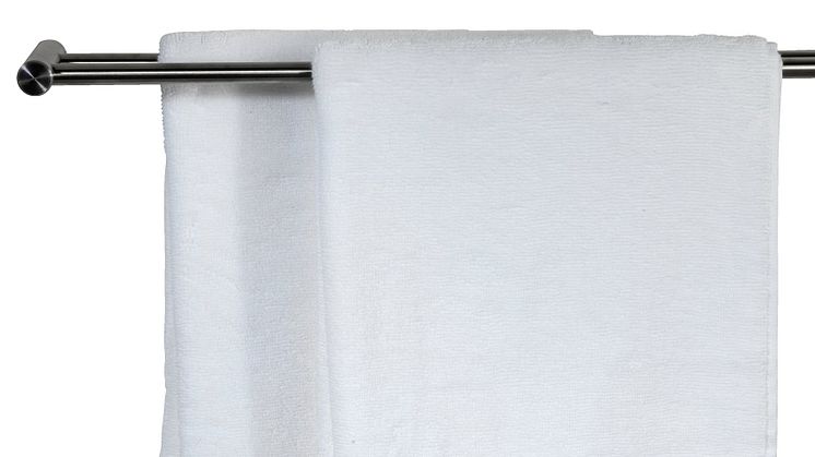 Badehåndkle NORA 70x140 hvit (169,- DKK)