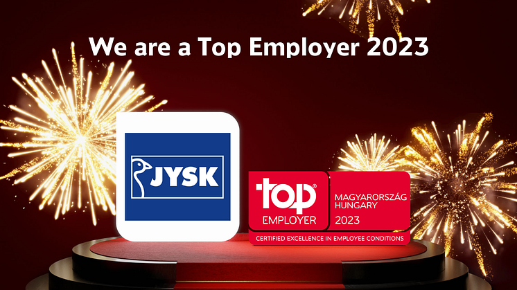 Top Employer díjas a JYSK