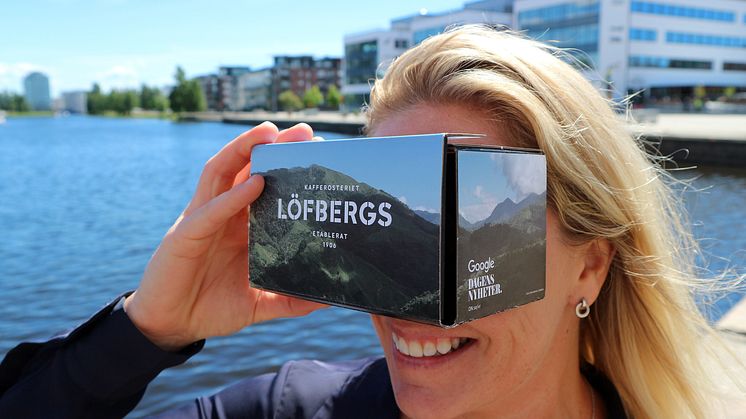 I Almedalen lanserar Löfbergs en ny VR-film. Här får vi följa med hem till Emilio och Ana-Maria, två unga kaffebönder i Colombia som är med i Löfbergs satsning Next Generation Coffee.