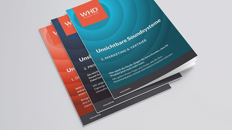 WHD Digitaler Workshop Unsichtbare Soundsysteme: 3 Broschüren