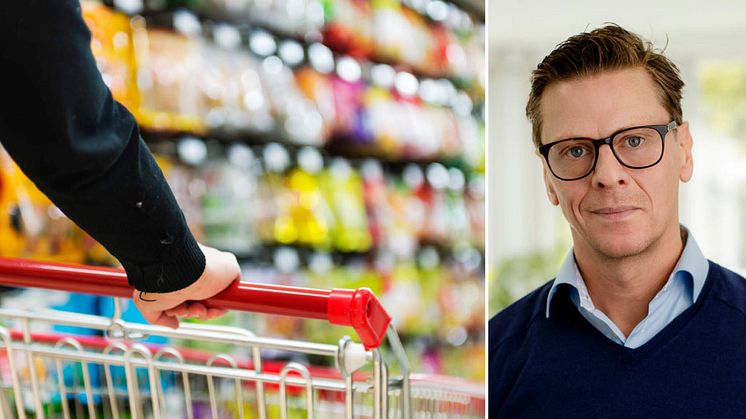 Carl Eckerdal, chefekonom på Livsmedelsföretagen, förutspår höjda matpriser redan i höst