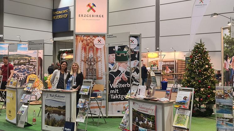 die Erlebnisheimat Erzgebirge auf der Touristik & Caravaning in Leipzig (Foto: TVE)