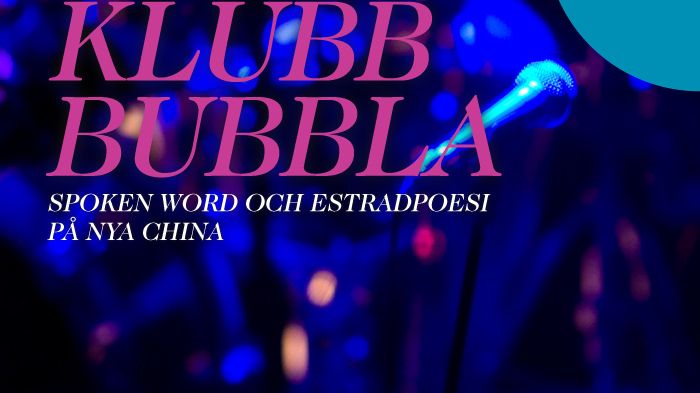 Poesi och balkansväng på vårens sista Klubb Bubbla