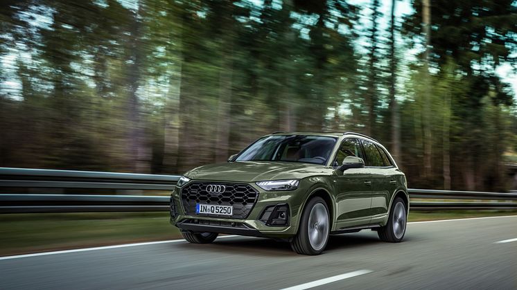 Audi præsenterer Q5 i nyt look