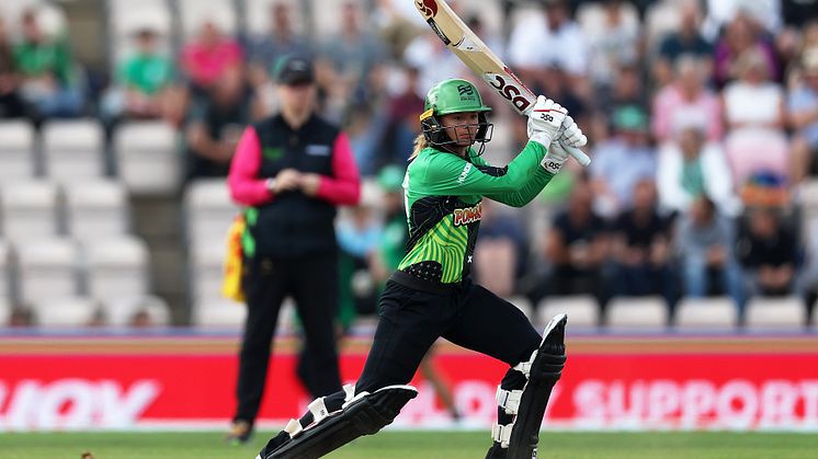 Danni Wyatt rejoins Southern Brave in The Hundred Draft. Photo: ECB/Getty 