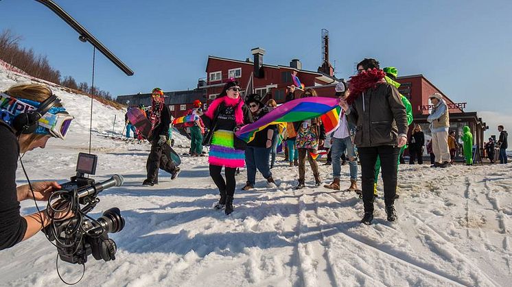 Pridefestival för andra året i rad i Hemavan