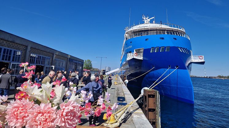 CMP byder Ocean Albatros velkommen ved dåbsceremoni i København 