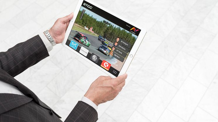 STCC Live App - Världsnyhet för dig som besöker Solvalla på lördag!