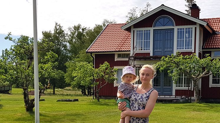 När Anni Osbäck och hennes man studerat klart i Göteborg flyttade de tillbaka till Ljungby.