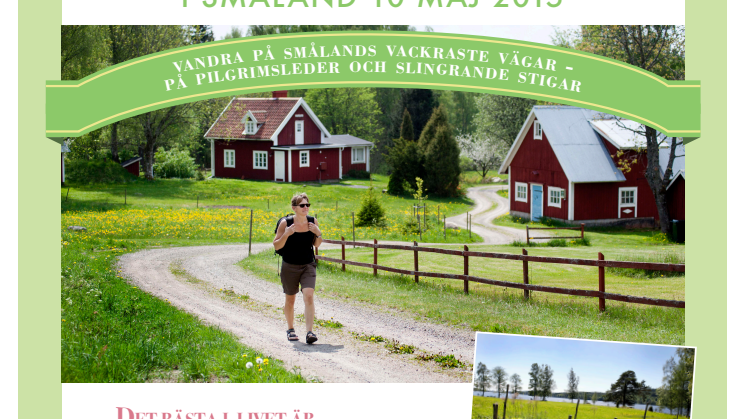 Vandring manifesteras i södra Småland