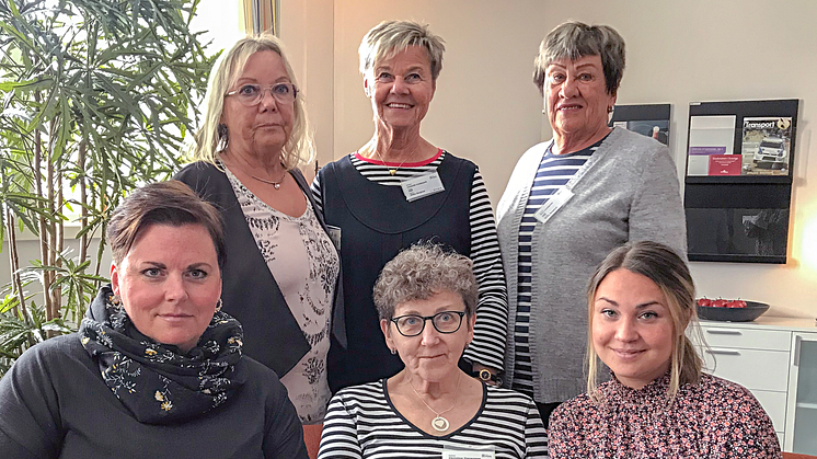 Sara Dahlberg, SPF Häggen, Lisbeth Lindmark SPF Rönnen, Gun Lindkvist SPF Häggen Ulrika Berglund, PiteEnergi, Christina Oskarsson, PRO, Sofie Holmbom, PiteEnergi