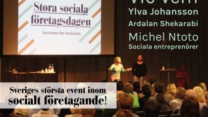 Sociala företagsdagen i Göteborg, 5 september