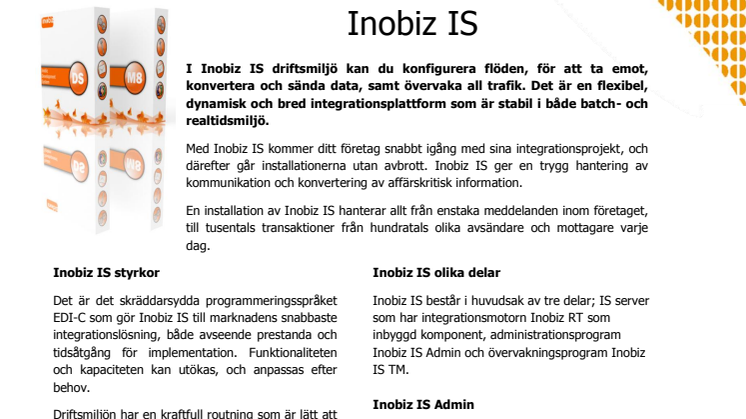 Produktbeskrivning Inobiz IS (pdf)