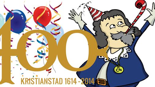 Nu fyller Kristianstad 400 år
