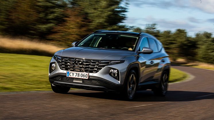 Hyundai TUCSON og IONIQ 5 scorer topkarakterer i Euro NCAP