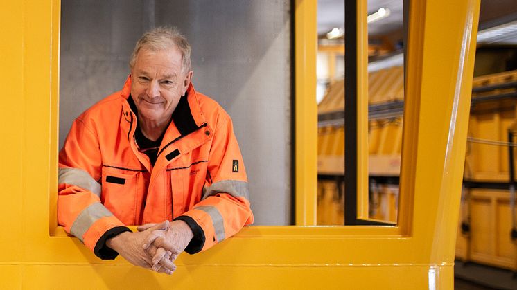 Ulf Marklund, vice vd för Railcare Group AB (Foto: Railcare Group AB)