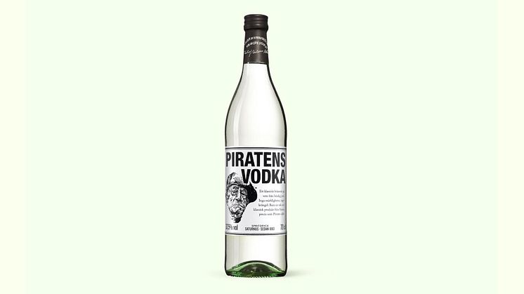 Piratens Vodka är en Svensk Vodka med svensk sprit, svenskt vatten och svenskt hantverk från Saturnus